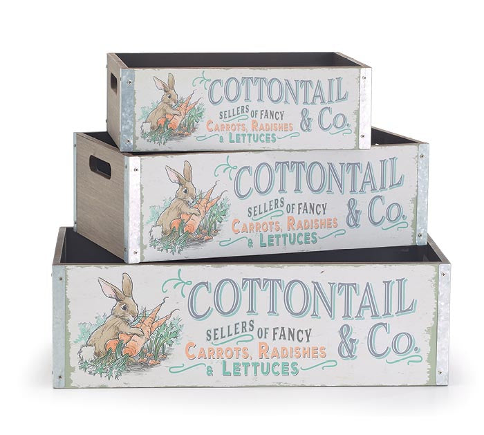 Cottontail Co. Easter Crates - Monogram Market