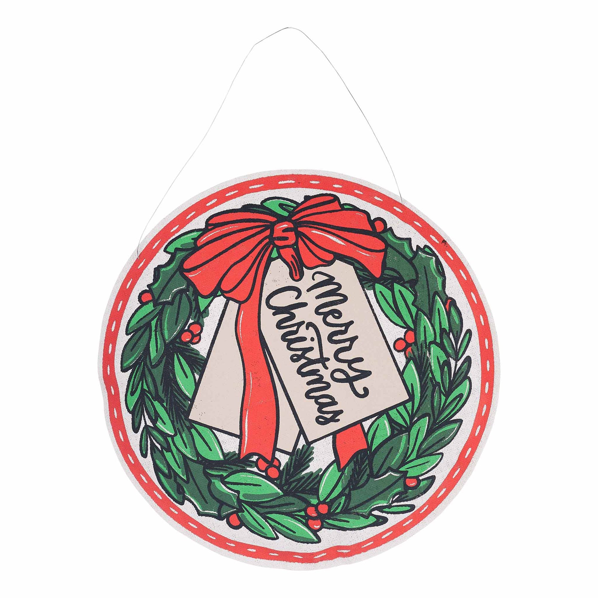 Monogram Market Reversible Door Hanger - Thumbnail 3