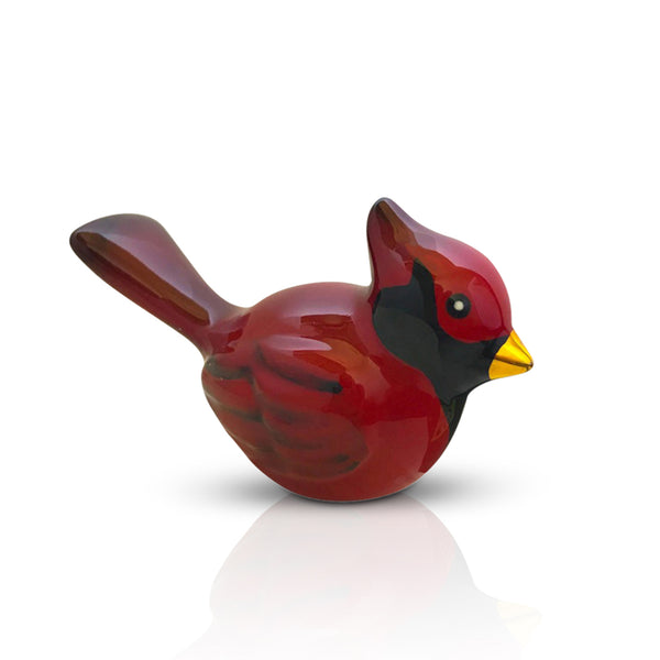 Nora Fleming - "Winter Songbird" Cardinal Mini - Monogram Market