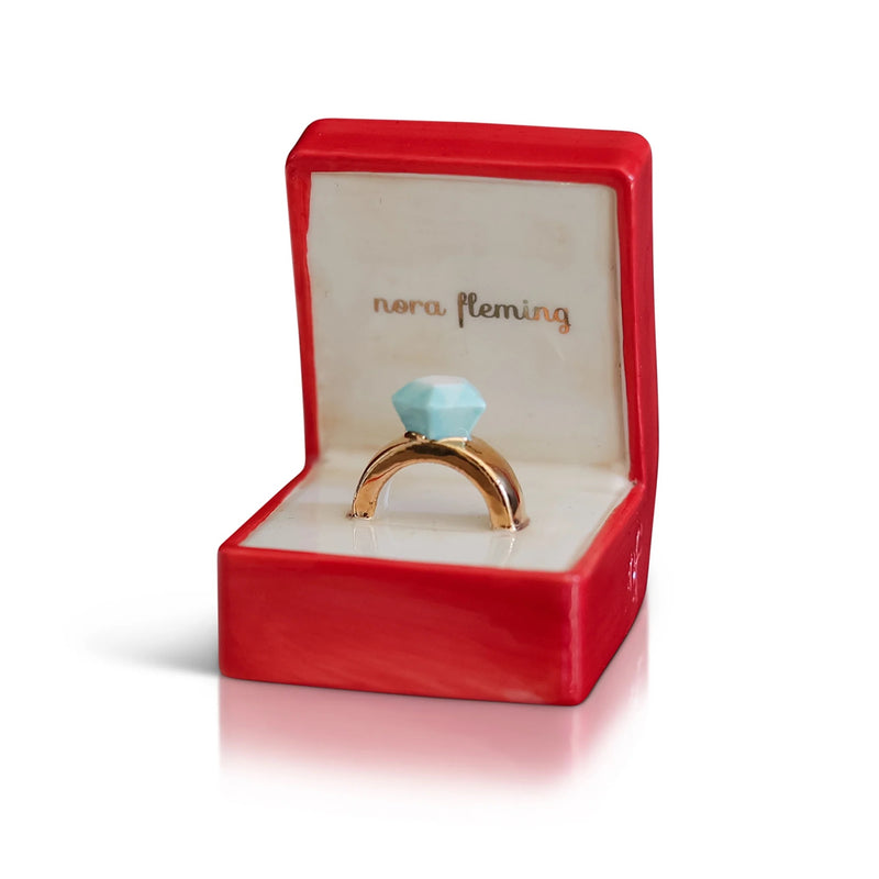Nora Fleming - "Put a Ring on It" Engagement Ring Mini - Monogram Market