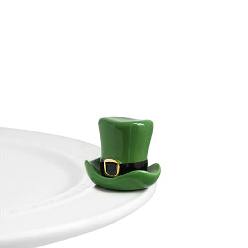 Nora Fleming - "Spot O’ Irish" Leprechaun Hat Mini - Monogram Market