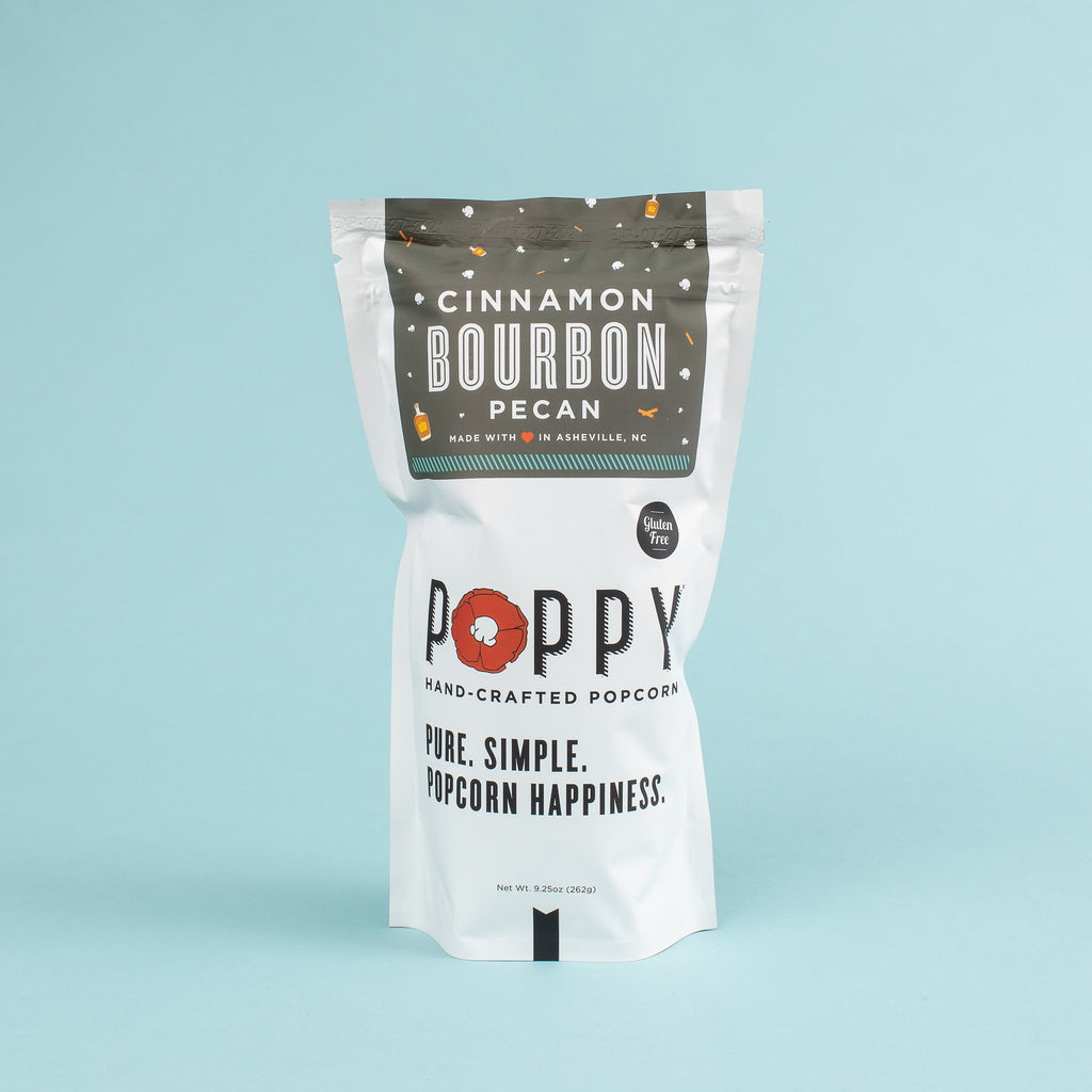 Poppy Handcrafted Popcorn - Cinnamon Bourbon Pecan - Monogram Market