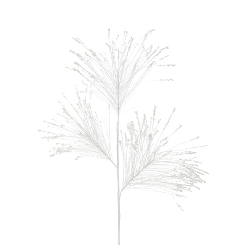 RAZ - White Glittered Pine Christmas Tree Spray, 30" - Monogram Market