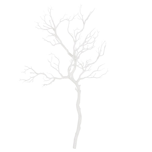 Glittered White Manzanita Branch