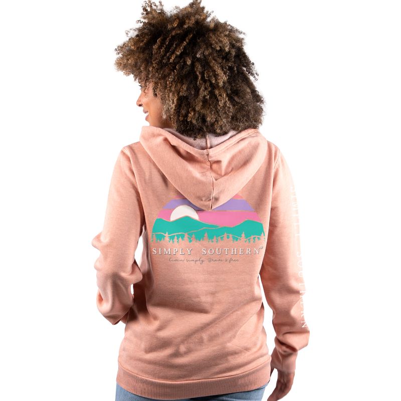 Simply Southern, Hoodie SUNSET, Peach - Main Image