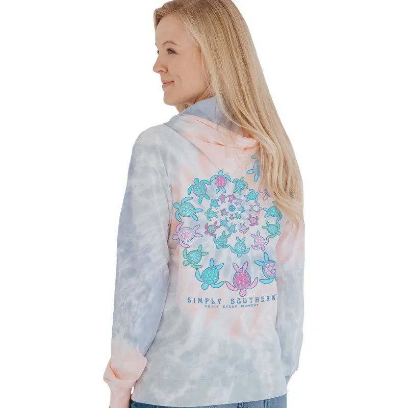 Simply southern tie clearance dye hoodie