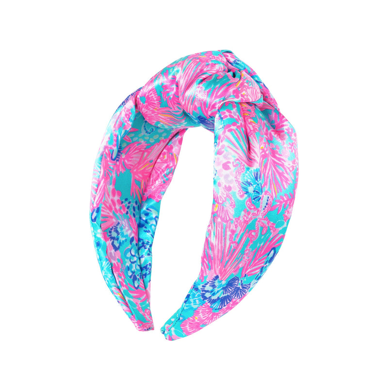 Lilly Pulitzer Wide Knotted Headband, Splendor in the Sands - Monogram Market