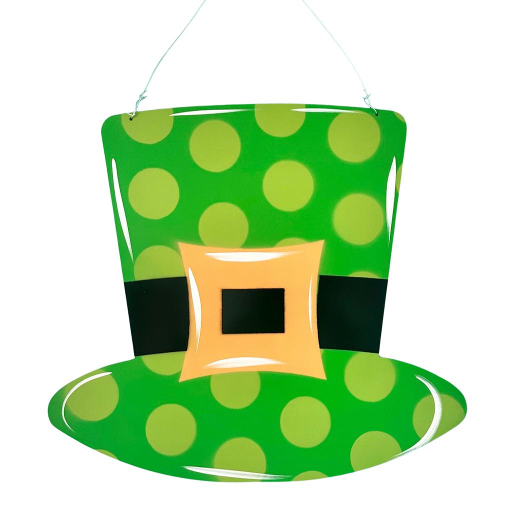 St. Patrick's Day Hat Door Hanger - Monogram Market