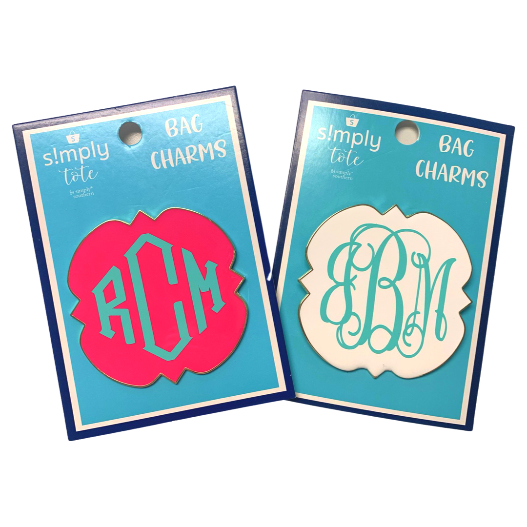 Simply Southern Bogg Bag Monogramable Bag Charms Monogram Market