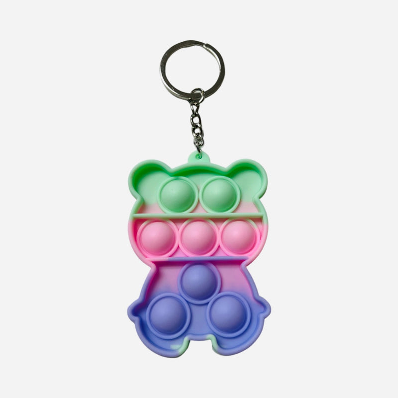 Fidget Bubble Pop It Keychains - Monogram Market