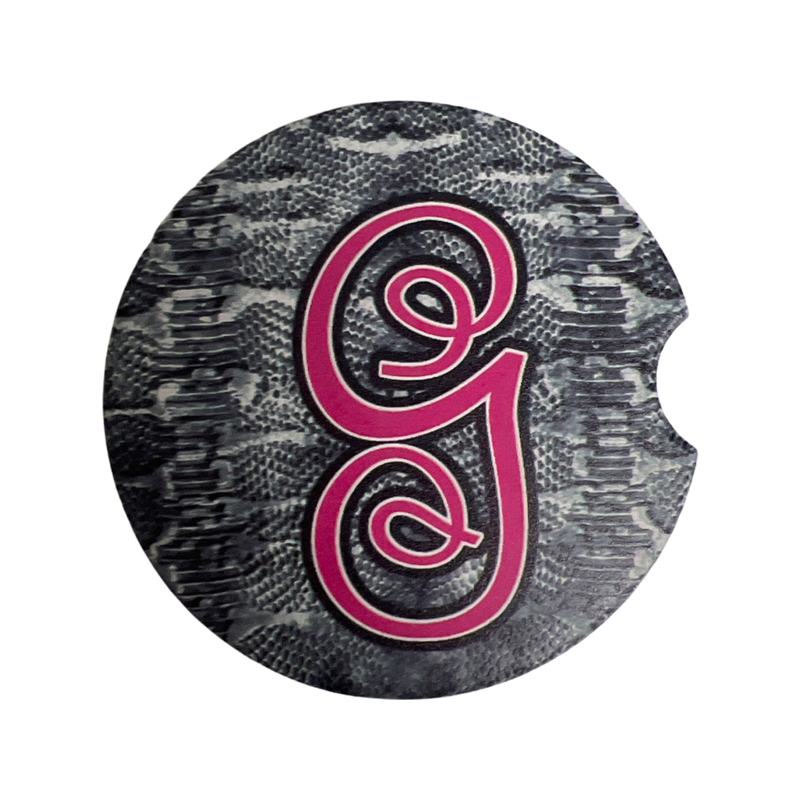 Simply Southern Initial Car Coasters - Monogram Market