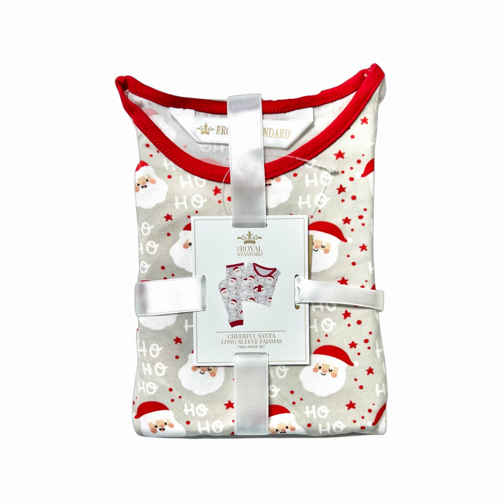 Cheerful Santa KID'S Pajamas Set - Monogram Market