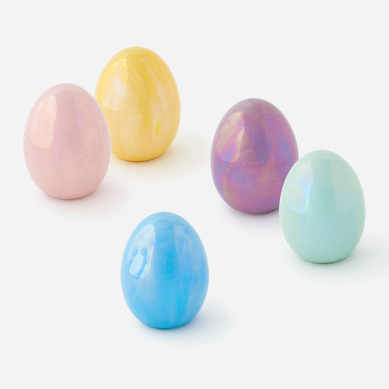 Iridescent Easter Eggs, 5.5" - Monogram Market