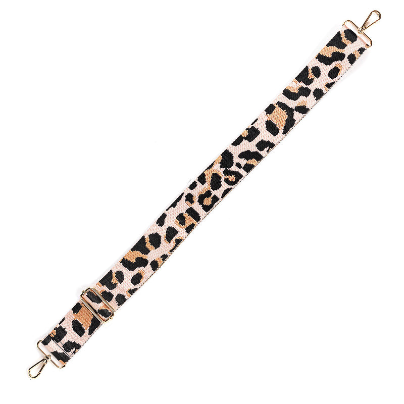 Crossbody Strap, Rose Gold Leopard - Monogram Market