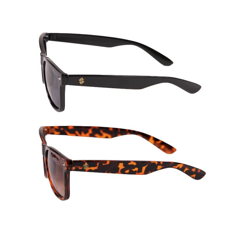 Simply Southern - Sunglasses, BLACK / TORTOISE BROWN - Monogram Market
