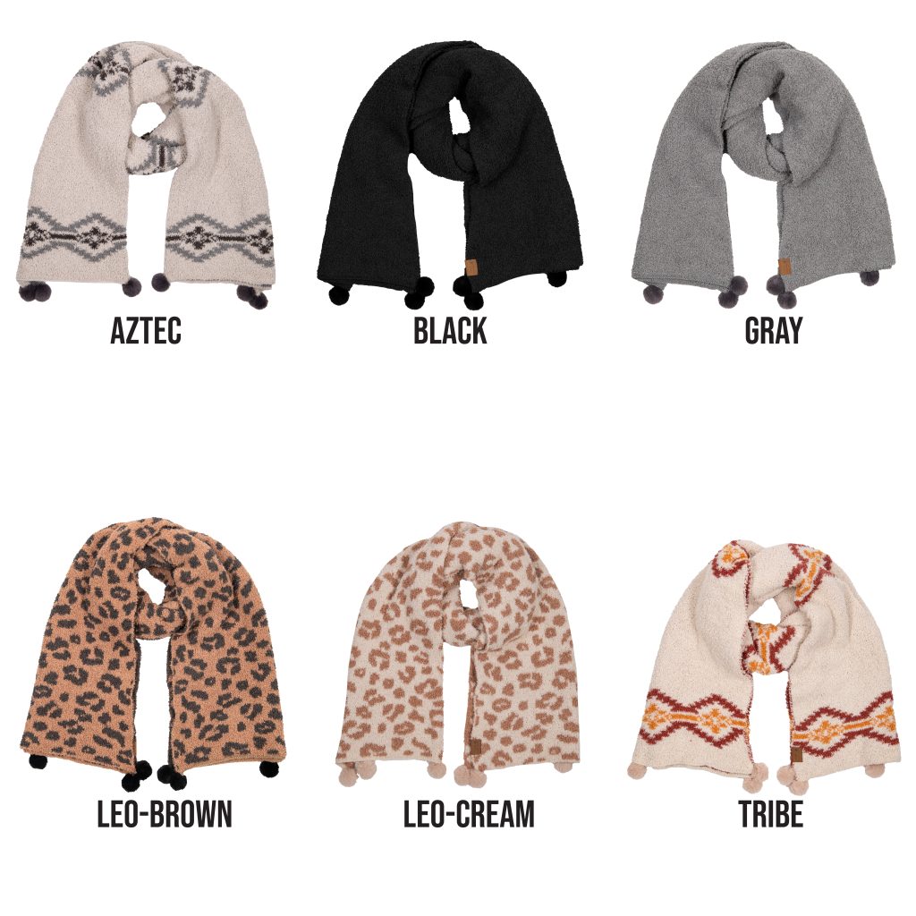 Simply Southern - Fuzzy Scarf | Monogram Market