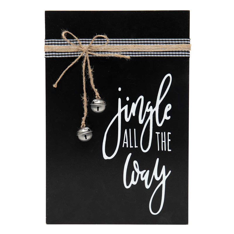Jingle All The Way, Wooden Sign - Monogram Market