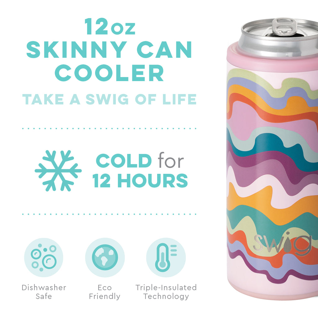 SWIG 12oz Skinny Can Cooler, Sand Art - Monogram Market