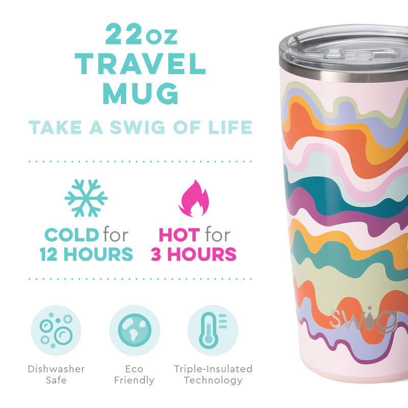 SWIG - 22oz Travel Mug, Sand Art - Monogram Market