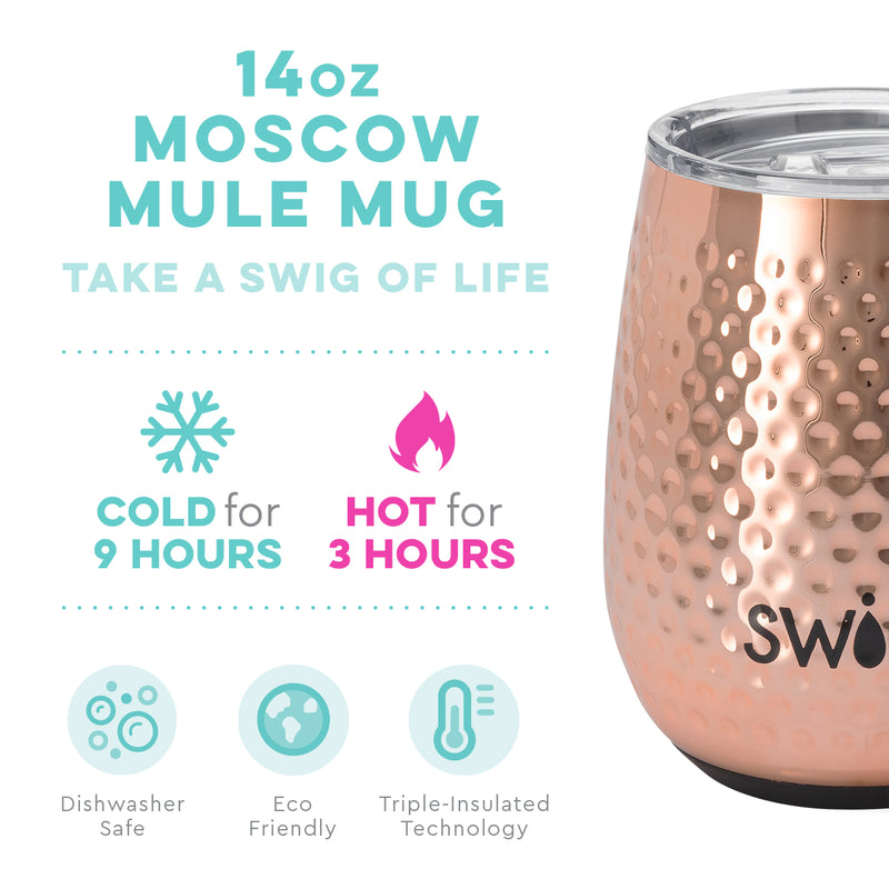 SWIG - 14oz Moscow Mule Mug, Cocktail Club - Monogram Market