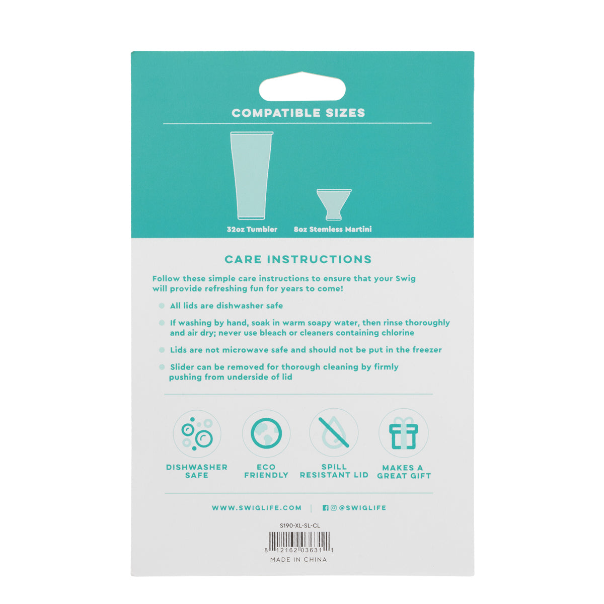 Swig Slider Lid X-Large (4”) - Thumbnail 4