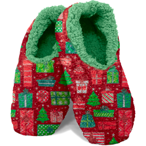 Southern Couture Fuzzy Slippers - Christmas Presents - Monogram Market