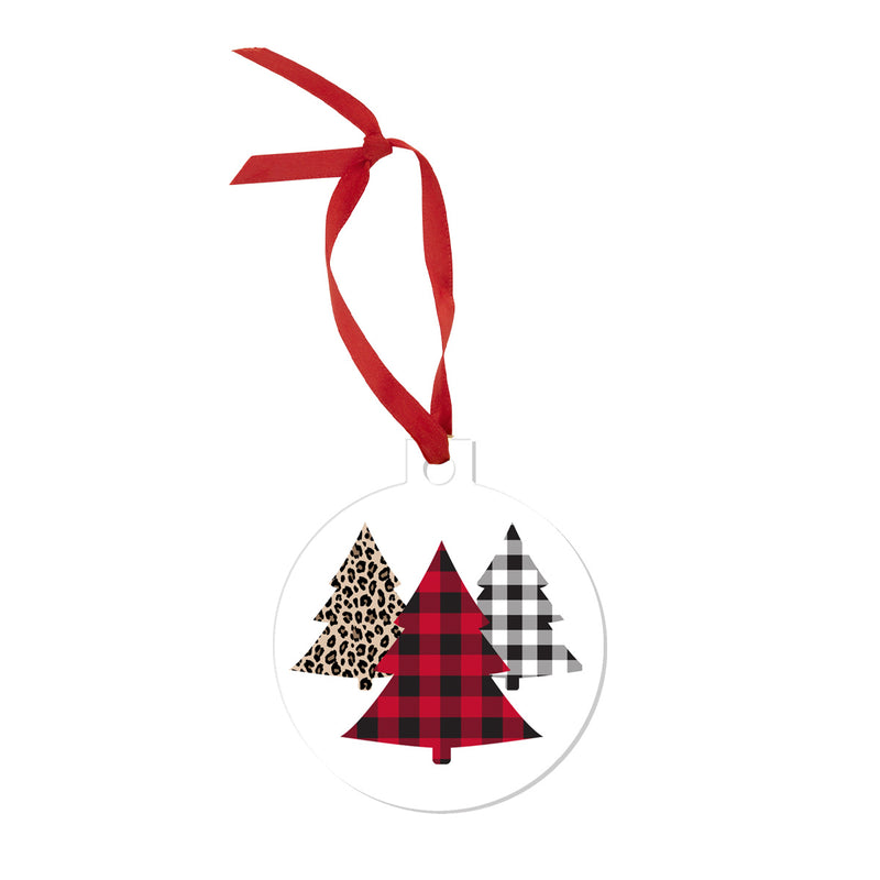 Christmas Leopard Ornament, Assorted - Monogram Market