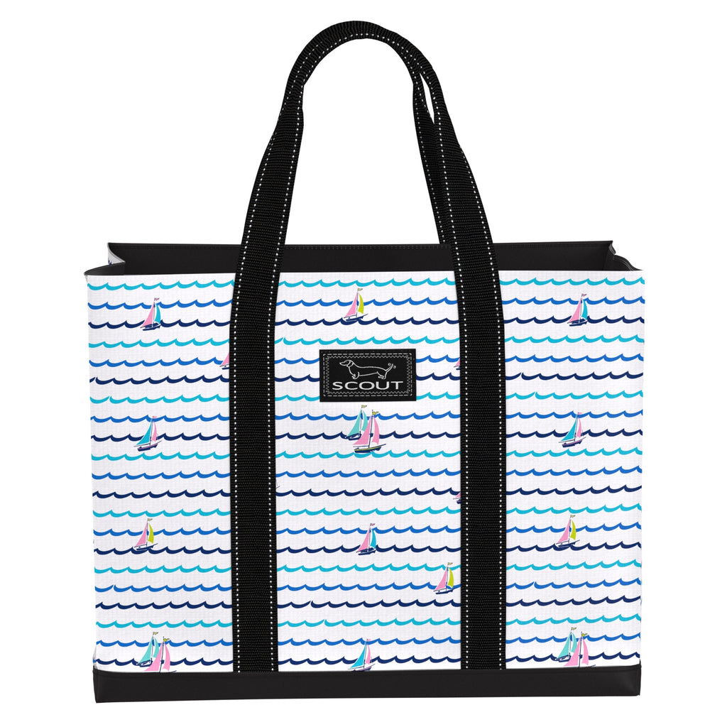 SCOUT “Original Deano” Tote Bag, Boats and Rows - Monogram Market