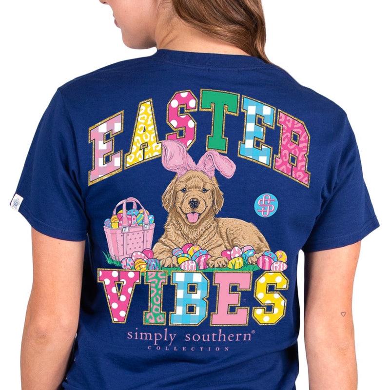 Simply Southern, Short Sleeve Tee - EASTER VIBES - Monogram Market