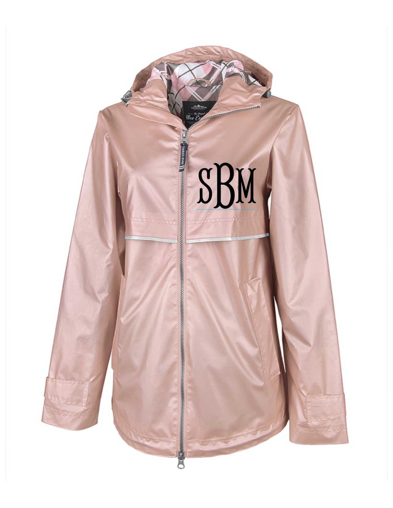 Charles river rain online jacket monogrammed