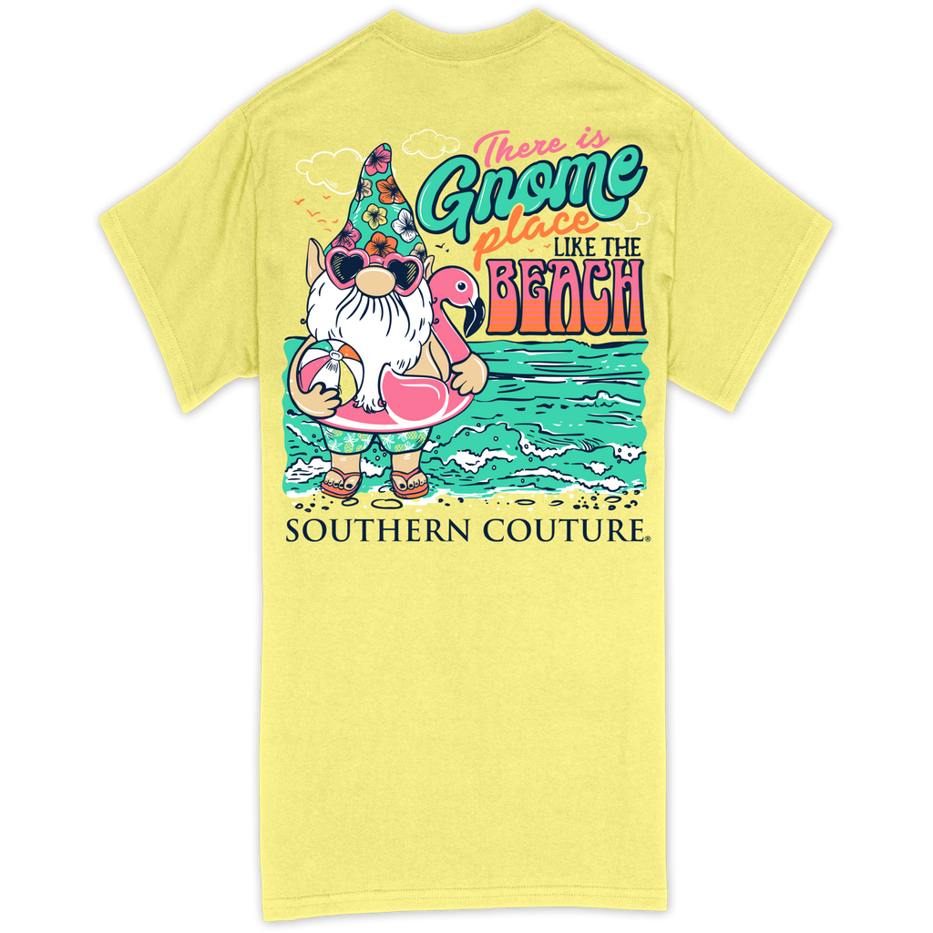 Southern Couture Short Sleeve Tee - GNOME PLACE BEACH - Monogram Market