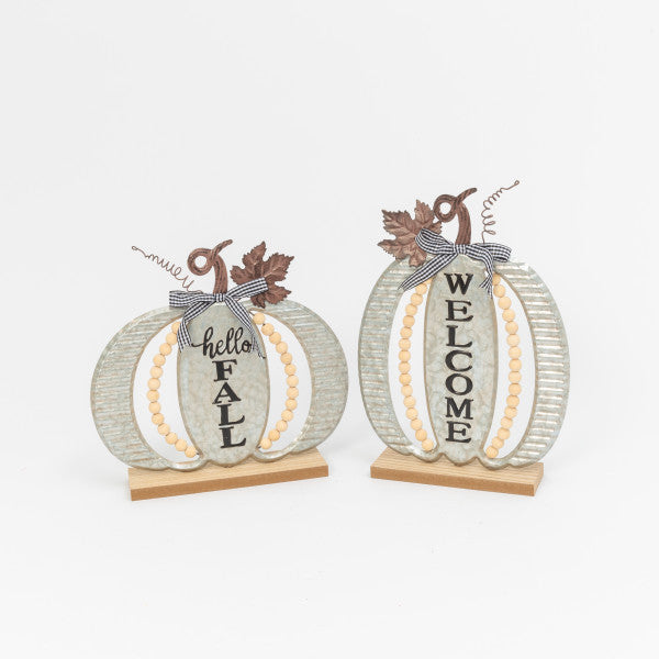 Monogram Market Pumpkin Signs