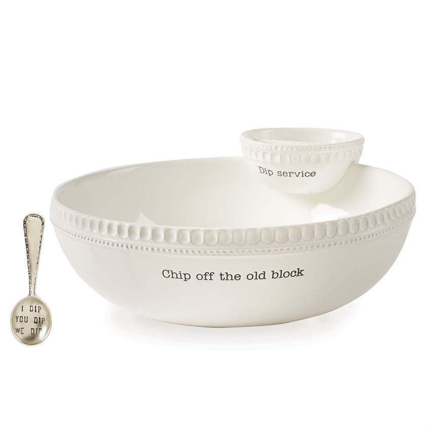 Mud Pie Stacked Chip ‘n Dip Set