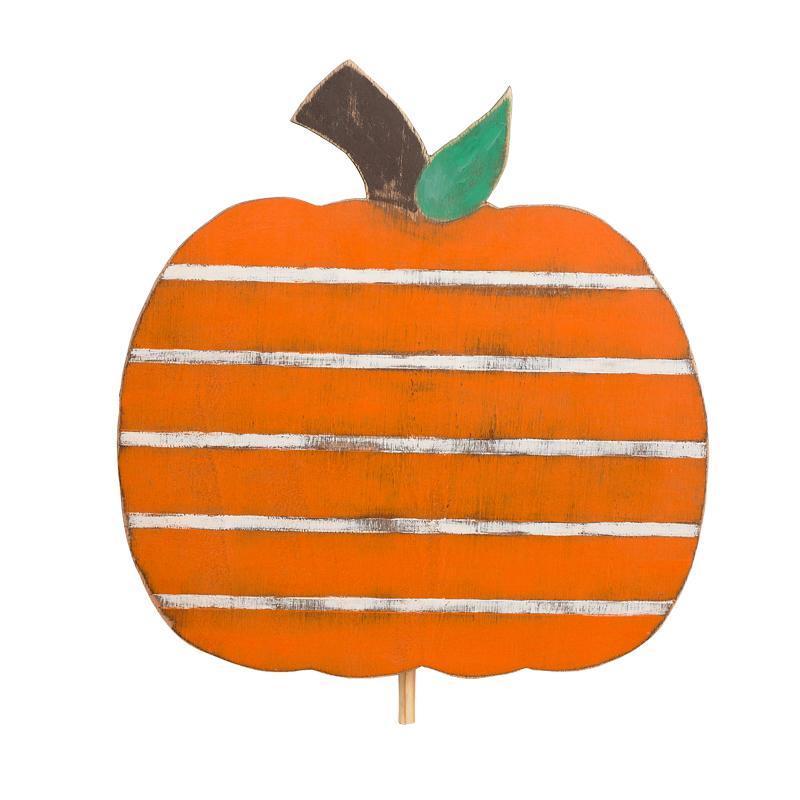 Pumpkin Wood Topper - Monogram Market