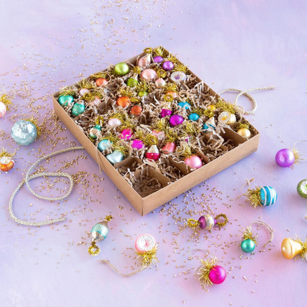 Rainbow Christmas Ornaments Boxed Set
