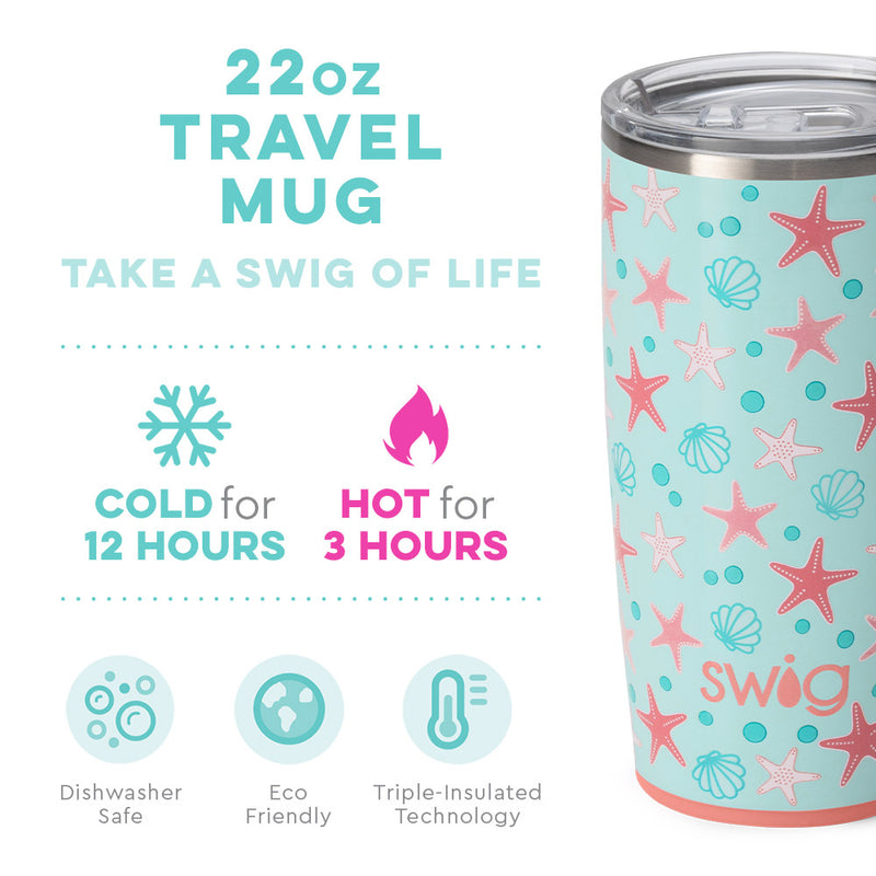 SWIG - 22oz Travel Mug, Starfish - Monogram Market