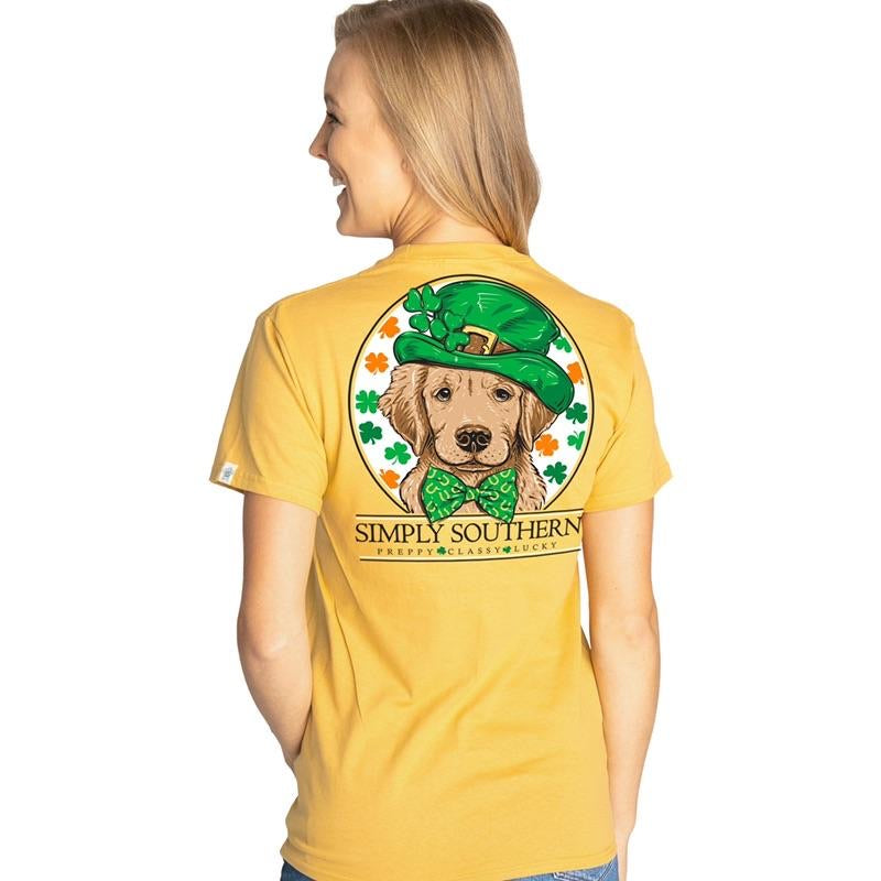 Simply Southern - Lucky & Blessed, St. Patrick’s Day tee PREORDER - Monogram Market