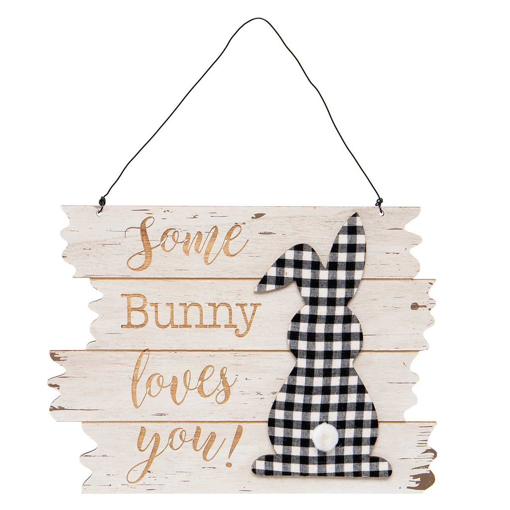 Some Bunny Loves You Sign - Monogram Market