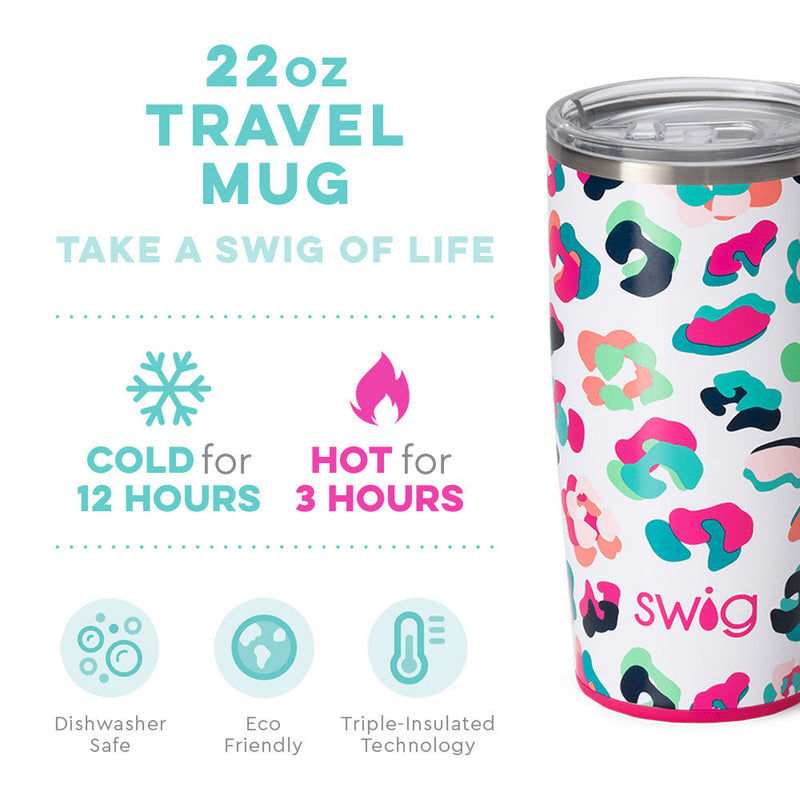 SWIG - 22oz Travel Mug, Party Animal - Monogram Market