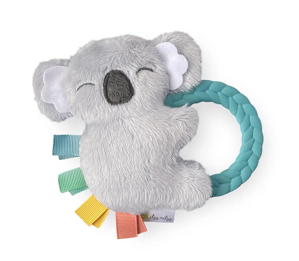 Itzy Ritzy - Ritzy Rattle Pal Push Rattle with Teether, Koala - Monogram Market