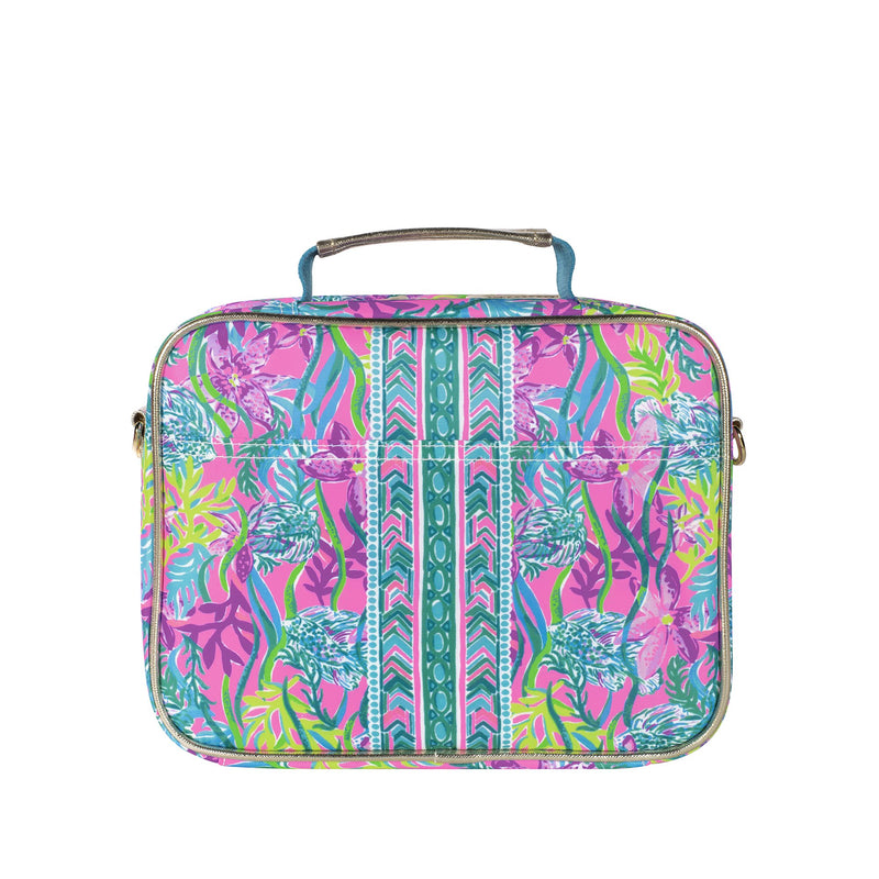 Lilly Pulitzer Lunch Bag, Party All The Tide - Monogram Market