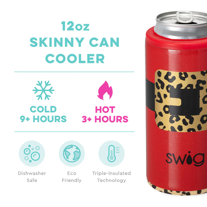 SWIG 12oz Skinny Can Cooler, Mama Claus - Monogram Market