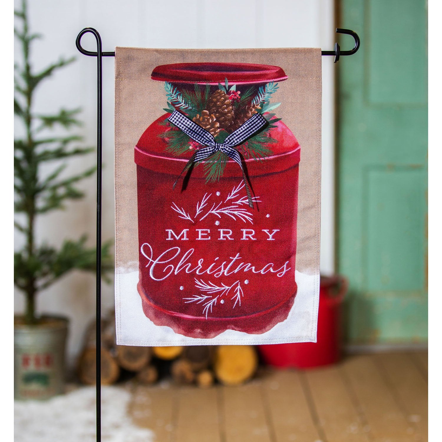 Monogram Market Garden Flag - Thumbnail 2