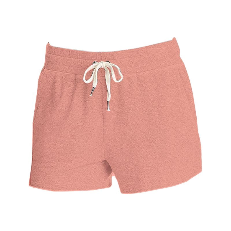 Simply Southern - Peach Terry Shorts - Monogram Market