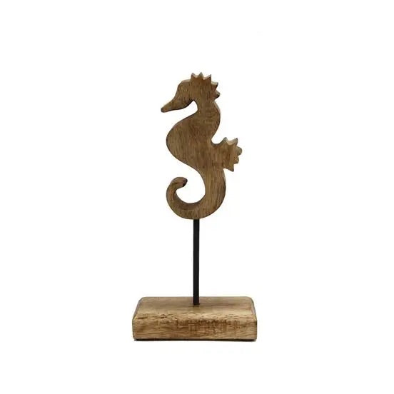 Coastal Cottage Seahorse Figurine - Monogram Market