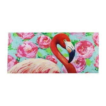 Floral Flamingo Sassafras Switch Mat - Monogram Market