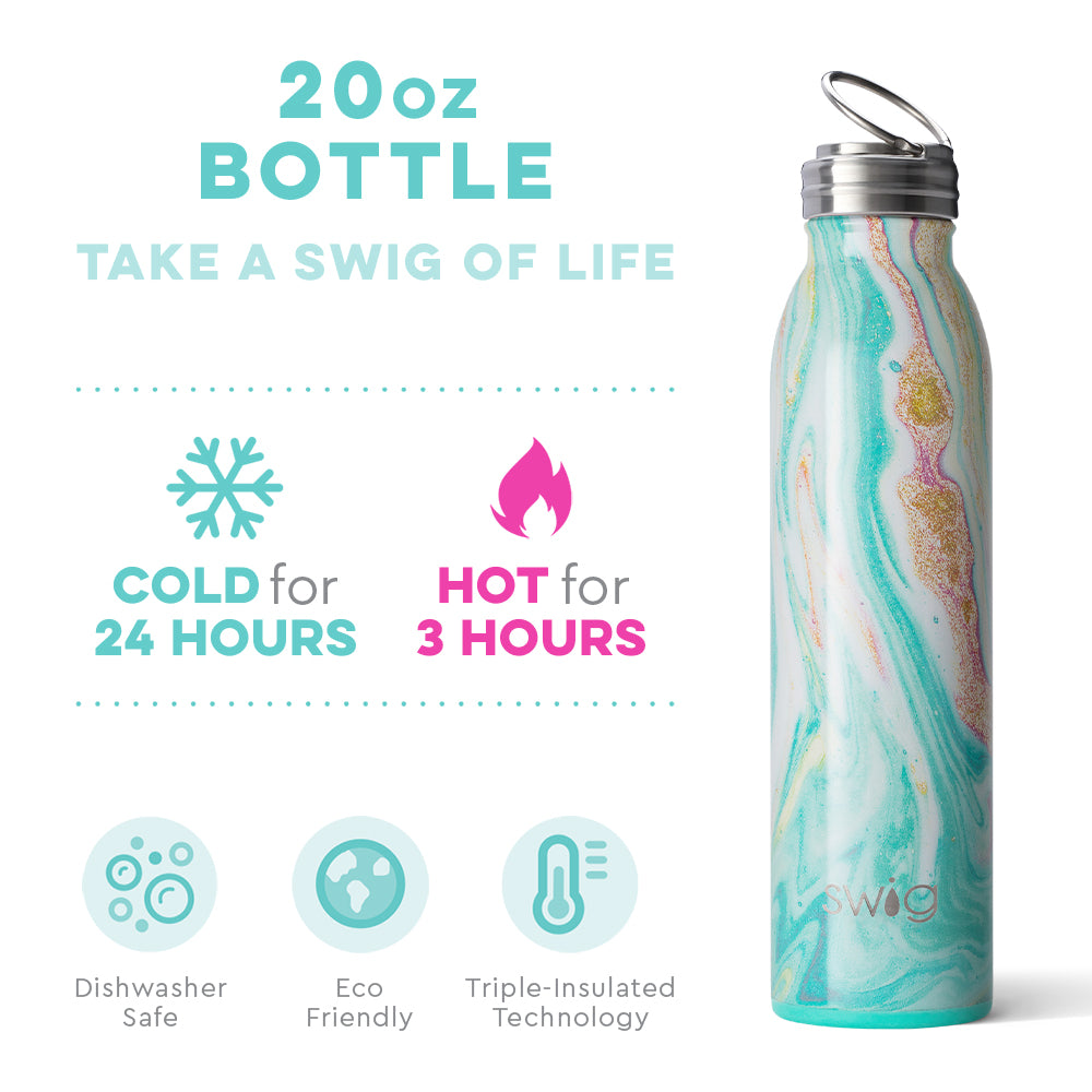 SWIG - 20 oz Flip & Sip Bottle, Wanderlust - Monogram Market