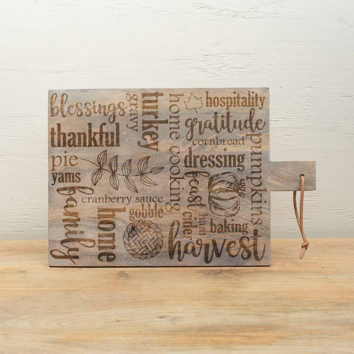 Thanksgiving Blessings Serving Board