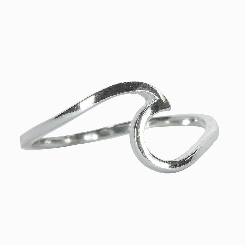 PuraVida Wave Ring, Silver - Monogram Market