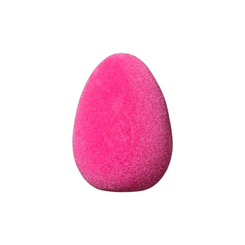 Flocked Easter Egg Decor, Hot Pink - Monogram Market